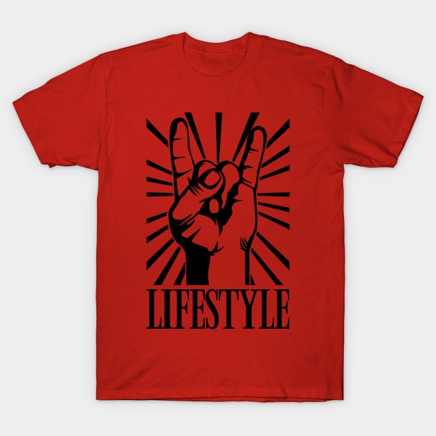 Rock life T-Shirt by deemleuk